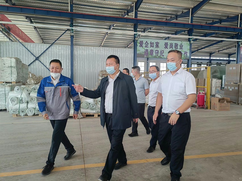 甘肃省高服集团公司领导来凯萨诺考察